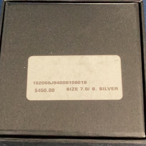 Gucci Sterling Silver Necklace Double G New in Gift Box With Pouch - Picture 11 of 12